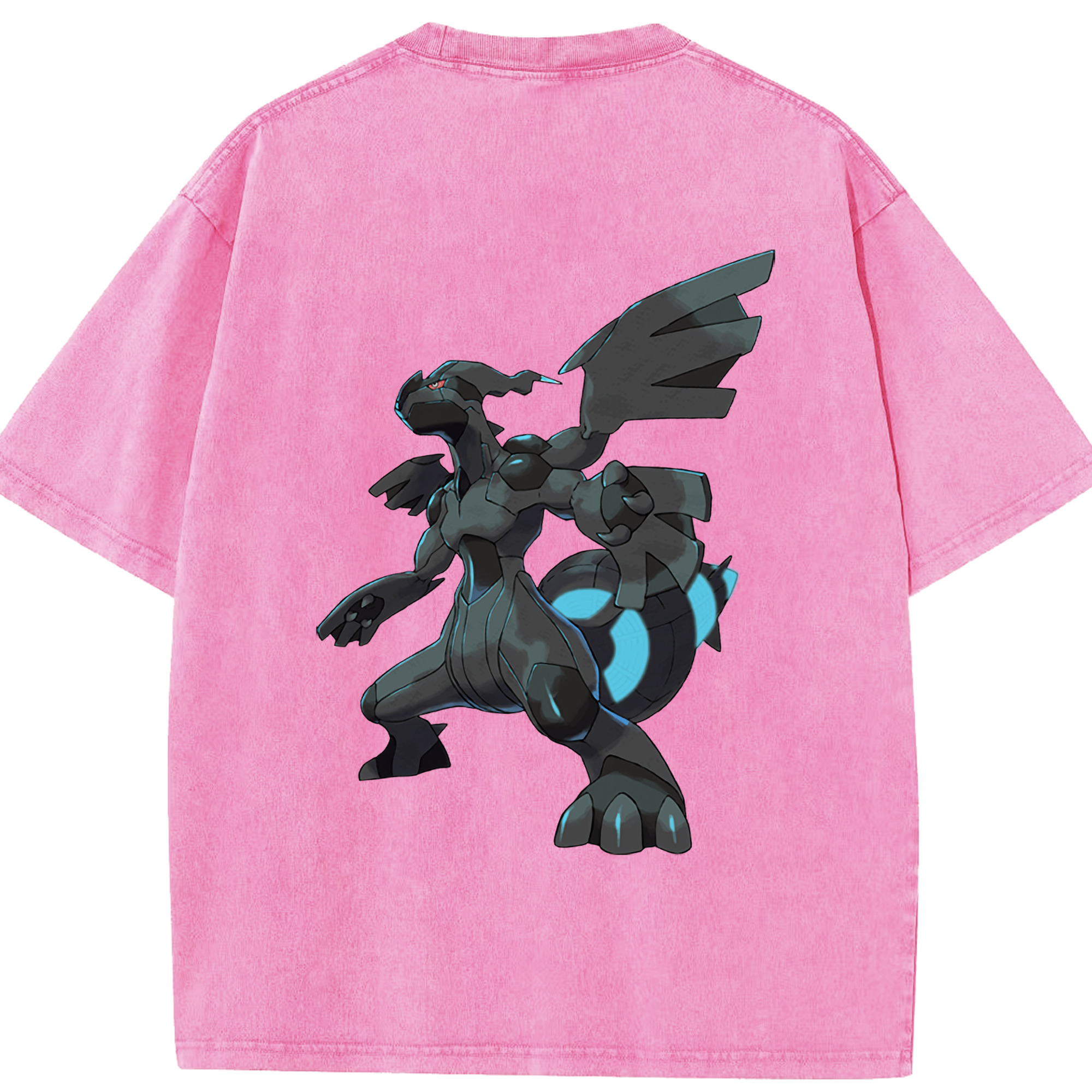 （画像用） ポケットモンスター Pokémon 綿100% ヴィンテージ風 半袖Tシャツ（背面プリント）